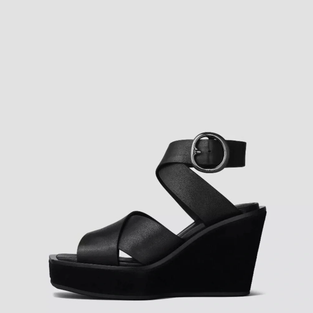 New! Rag & Bone Santiago Crisscross Platform Sandal Size EU 41; US 11